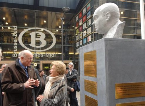 Einweihung der Paul-Henri Spaak-Büste am 28. Januar 2008