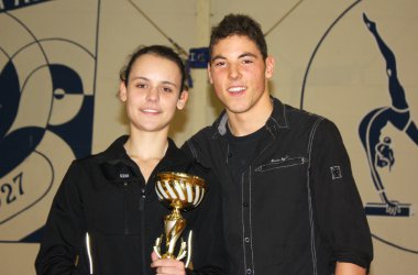Sportlerehrung in Bütgenbach 2012 - Kim Brüls und Sacha Gilson