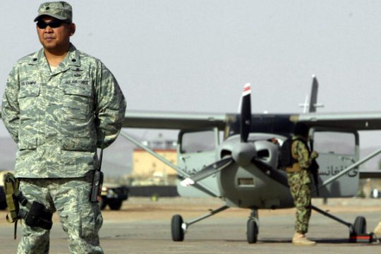 US-Soldat in Afghanistan (Dezember 2011)