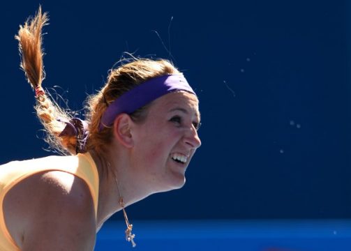 Victoria Asarenka bei den Australian Open