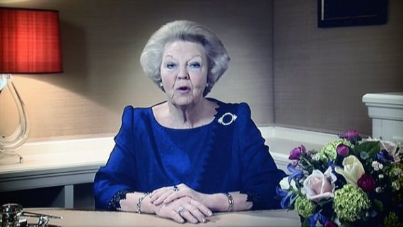 Fernsehansprache der niederländischen Königin Beatrix