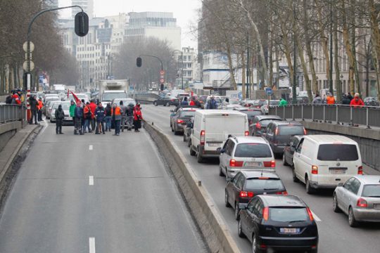 ArcelorMittal: Stahlarbeiter in Brüssel