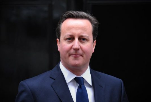 Der britische Premierminister David Cameron