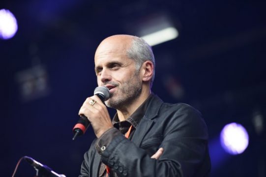Charles Gardier von der Festivalleitung der Francofolies (am 18. Juli 2012)