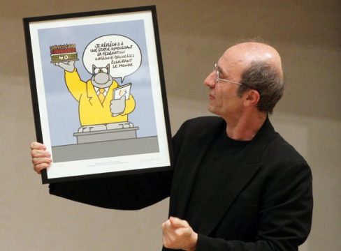 "Le-Chat"-Zeichner Philippe Geluck (Bild vom 7. Dezember 2011)