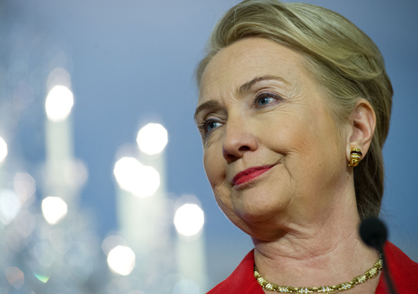 US-Außenministerin Hillary Clinton (Juli 2012)