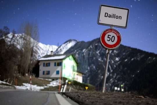 Daillon im Schweizer Kanton Wallis