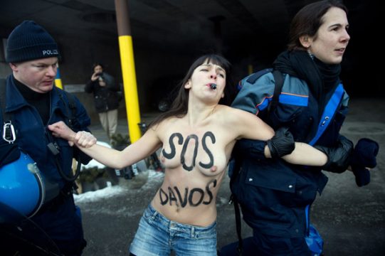 Femen protestiert gegen Sexismus
