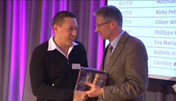 Sportlerehrung: Olivier Dupuis erhält Publikumspreis