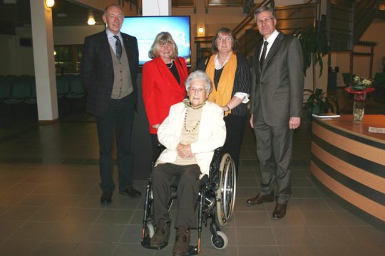 Neujahrsempfang des BRF: BRF-Pionierin Maria-Theresia Weinert-Mennicken