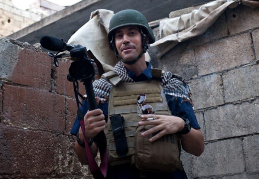 US-Journalist James Foley am 5. November in Aleppo