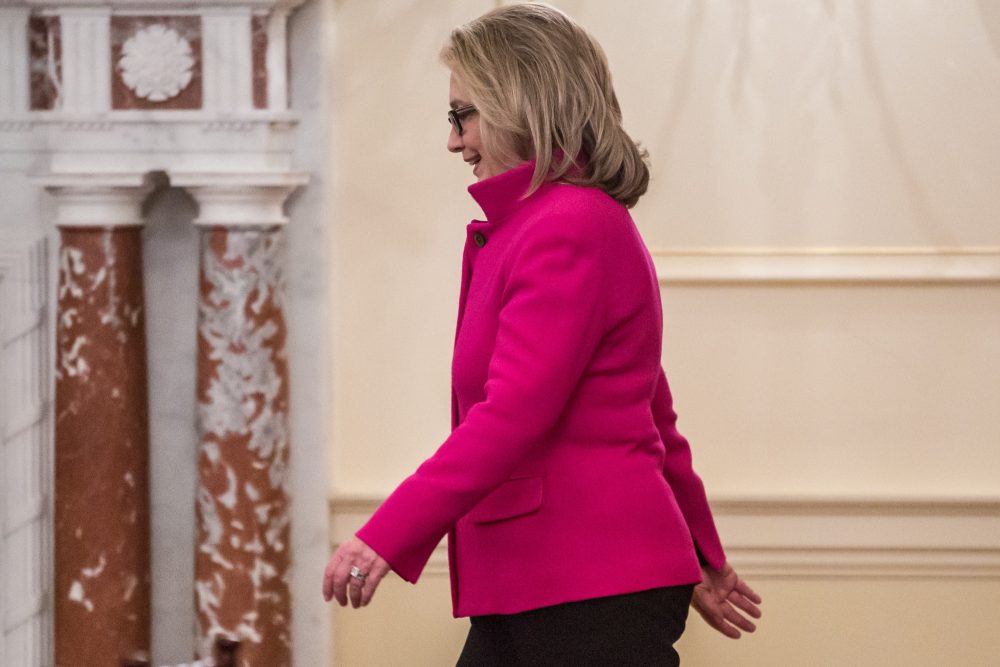 Die scheidende US-Außenministerin Hillary Clinton