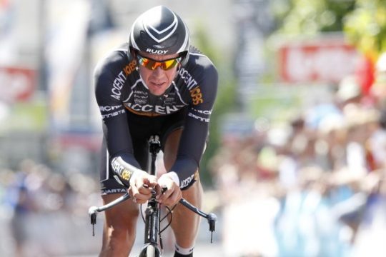 Der zurückgetretene belgische Profi Leif Hoste (am 26. Mai 2012)