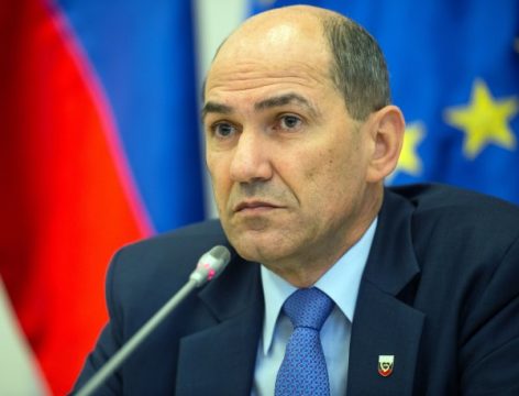 Sloweniens Regierungschef Janez Jansa