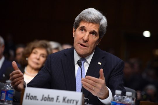 Designierter Außenminister: John Kerry stellt sich dem Senat als vor