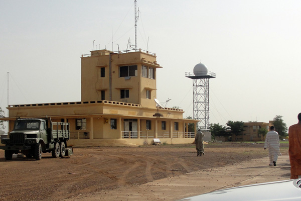 Der Flughafen von Kidal im Norden von Mali