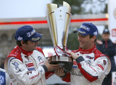 Sieger der Rallye Monte Carlo: Daniel Elena und Sébastien Loeb