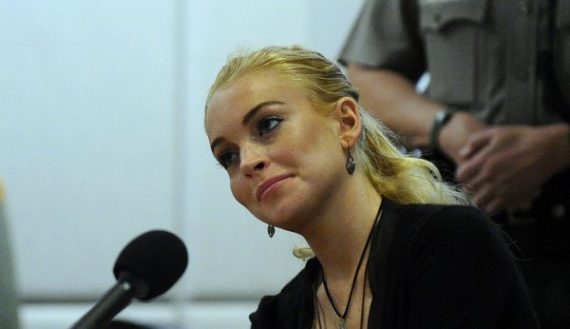 Lindsay Lohan bei einer Gerichtsverhandlung am 23. Februar 2011