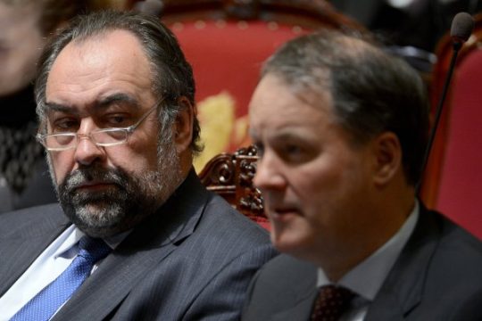 Marc Descheemaecker (SNCB) und Bert Meerstadt (NS)