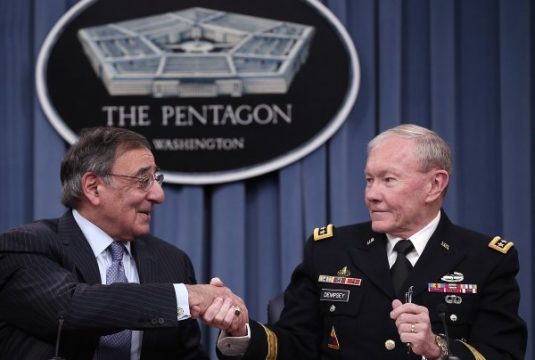 US-Verteidigungsminister Leon Panetta und Generalstabschef Martin Dempsey