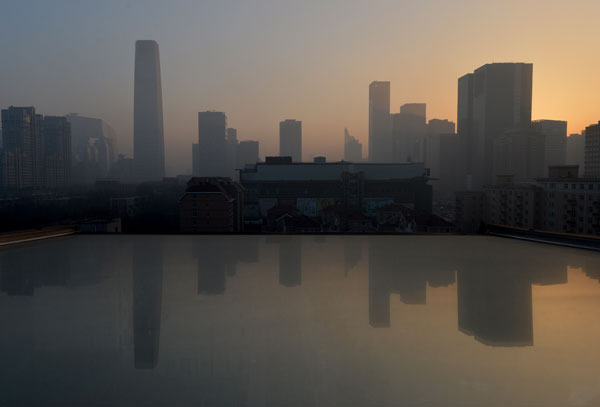 Peking verhängt Smog-Alarmstufe Orange