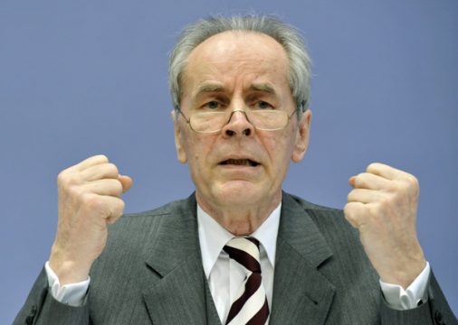 Kriminologe Christian Pfeiffer