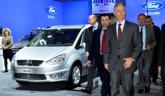 Prinz Philippe bei der Eröffnung des 91. Brüsseler Automobilsalons