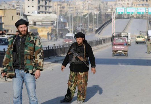 Rebellen in Aleppo (16.1.)