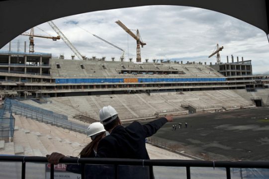 Itaquerao-Stadion in Sao Paulo