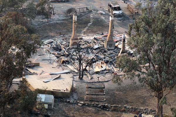 Hitzewelle in Australien: Auf der Insel Tasmanien sind hundert Häuser verbrannt