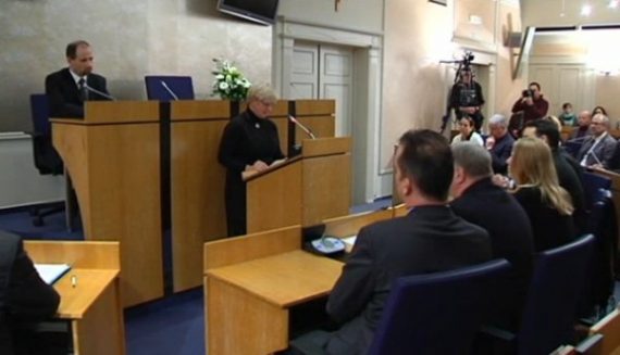 Offizieller Trauerakt für Ferdel Schröder