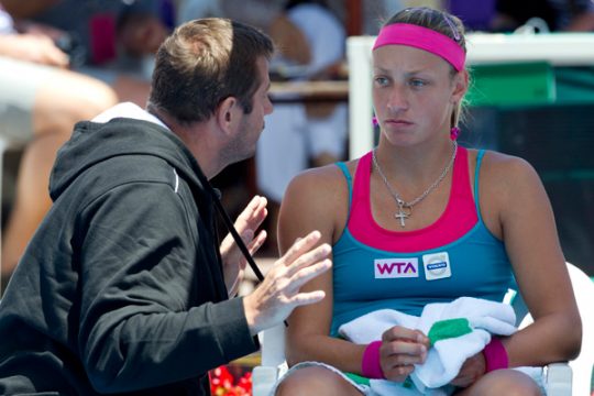 Kein einfaches Halbfinale für Yanina Wickmayer