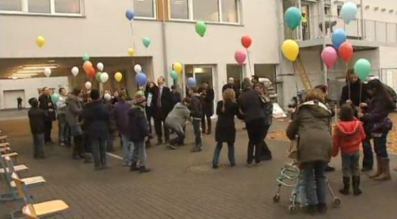 Zentrum für Förderpädagogik - Luftballons zum Umzug