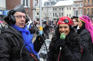 Altweiberdonnerstag in Eupen - Werner Müllender und Heike Verheggen