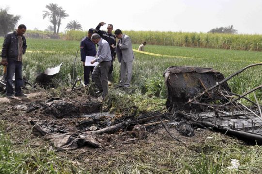 Heißluftballon in Ägypten abgestürzt