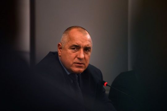 Bulgariens Ministerpräsident Boiko Borissow