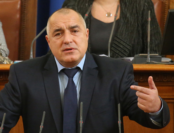 Boiko Borissow gibt den Rücktritt der Regierung bekannt