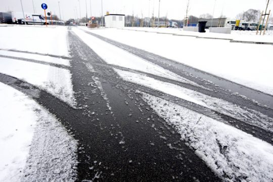Erneuter Wintereinbruch in ganz Belgien (Brüssel, Sonntagmorgen)