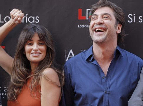 Pénélope Cruz und Xavier Bardem bei der Eröffnung des spanischen "Walk of Fame" - Calle de las Estrellas im Juni 2011