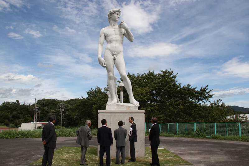 Michelangelos nackter David erregt in Japan die Gemüter
