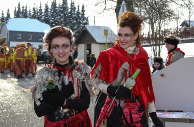 Karnevalsumzug in Deidenberg