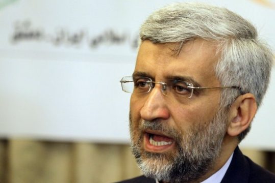 Der Sekretär des iranischen Sicherheitsrats, Said Dschalili, in Damaskus