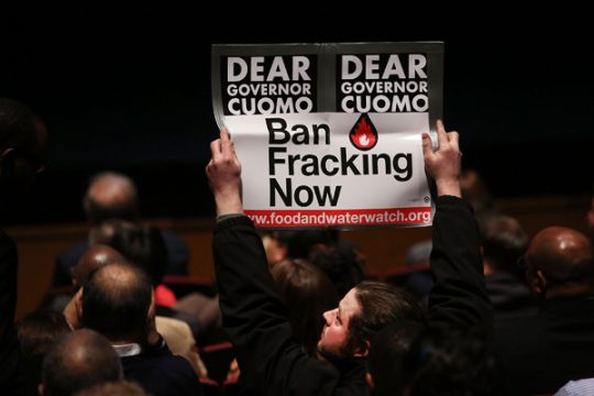 Fracking ist in den USA umstritten