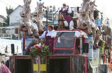 Karnevalszug in Gemmenich