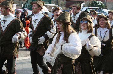 Karnevalszug in Gemmenich