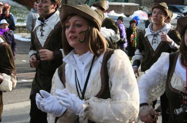 Karnevalszug in Gemmenich