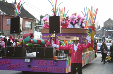 Karnevalszug in Gemmenich