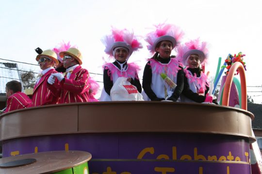 Karnevalszug in Gemmenich