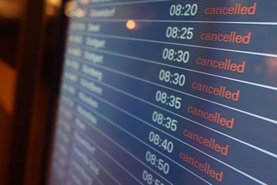 Flughafen-Streik in Hamburg - Viele Flüge ausgefallen