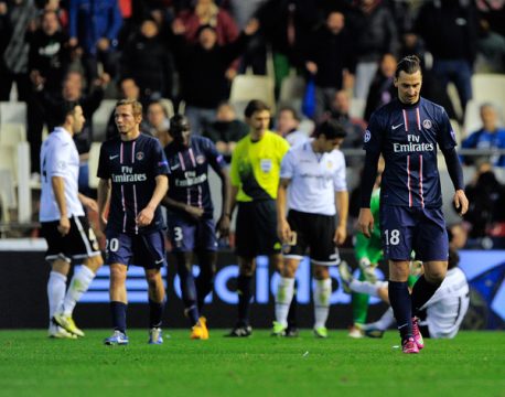 Zlatan Ibrahimovic sieht rot